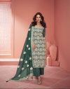 Raabta By Aashirwad Gulkand Organza Silk Wedding Wear Salwar Suits Wholesale Suppliers In India